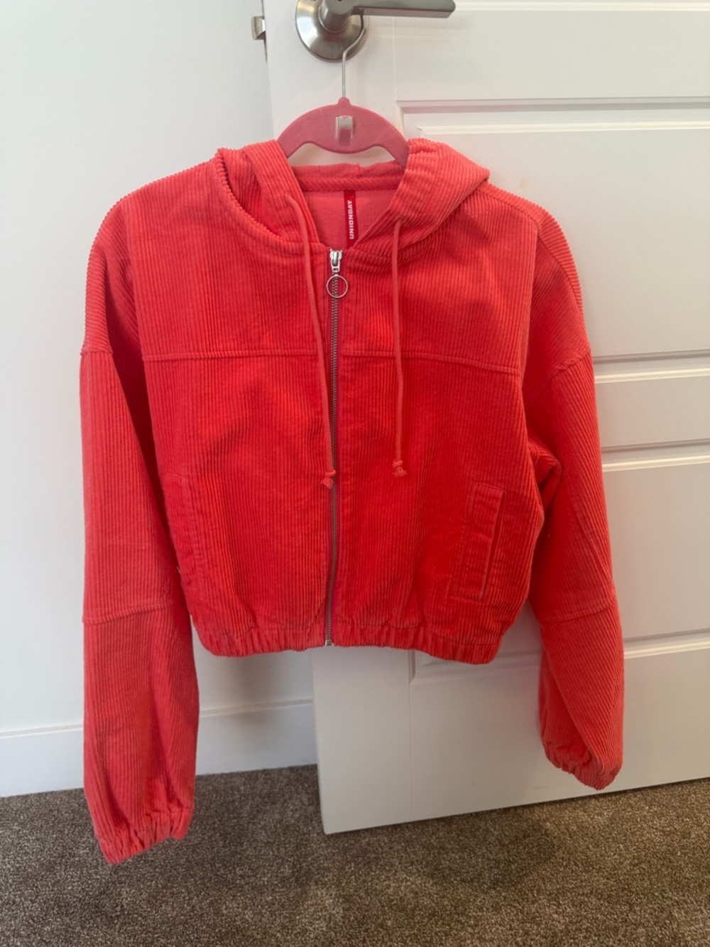 UNIONBAY Corduroy Zip Hoodie Jacket
